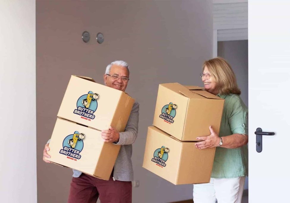 seniors moving to new house 